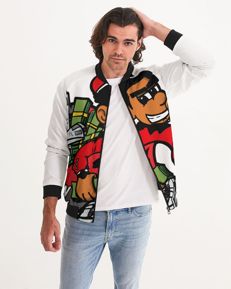 red n blk Men's Bomber Jacket