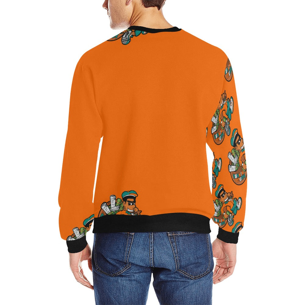 miami Men's Rib Cuff Crew Neck Sweatshirt