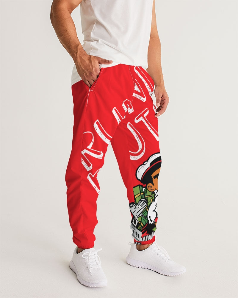 RED BG Men's Track Pants