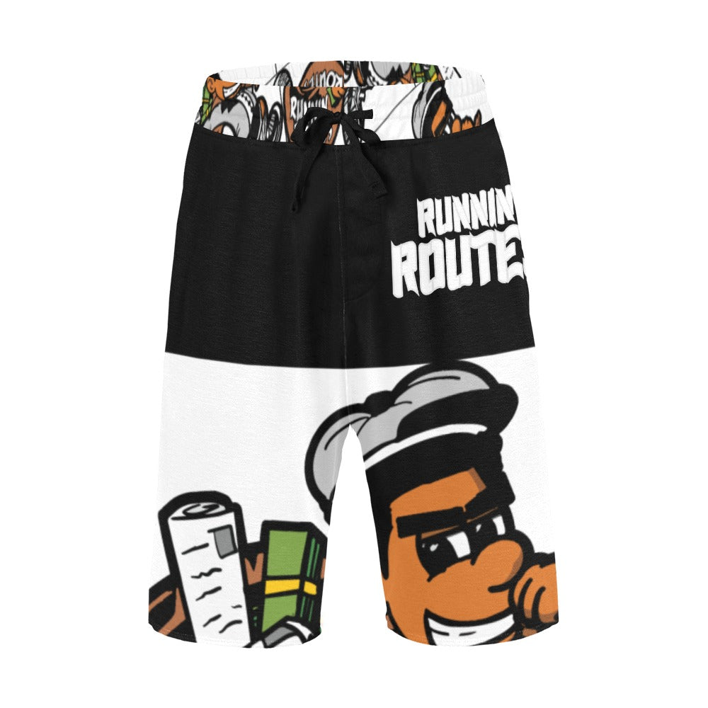 raiders Men's All Over Print Casual Shorts