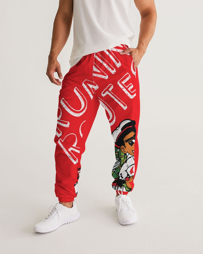 RED BG Men's Track Pants