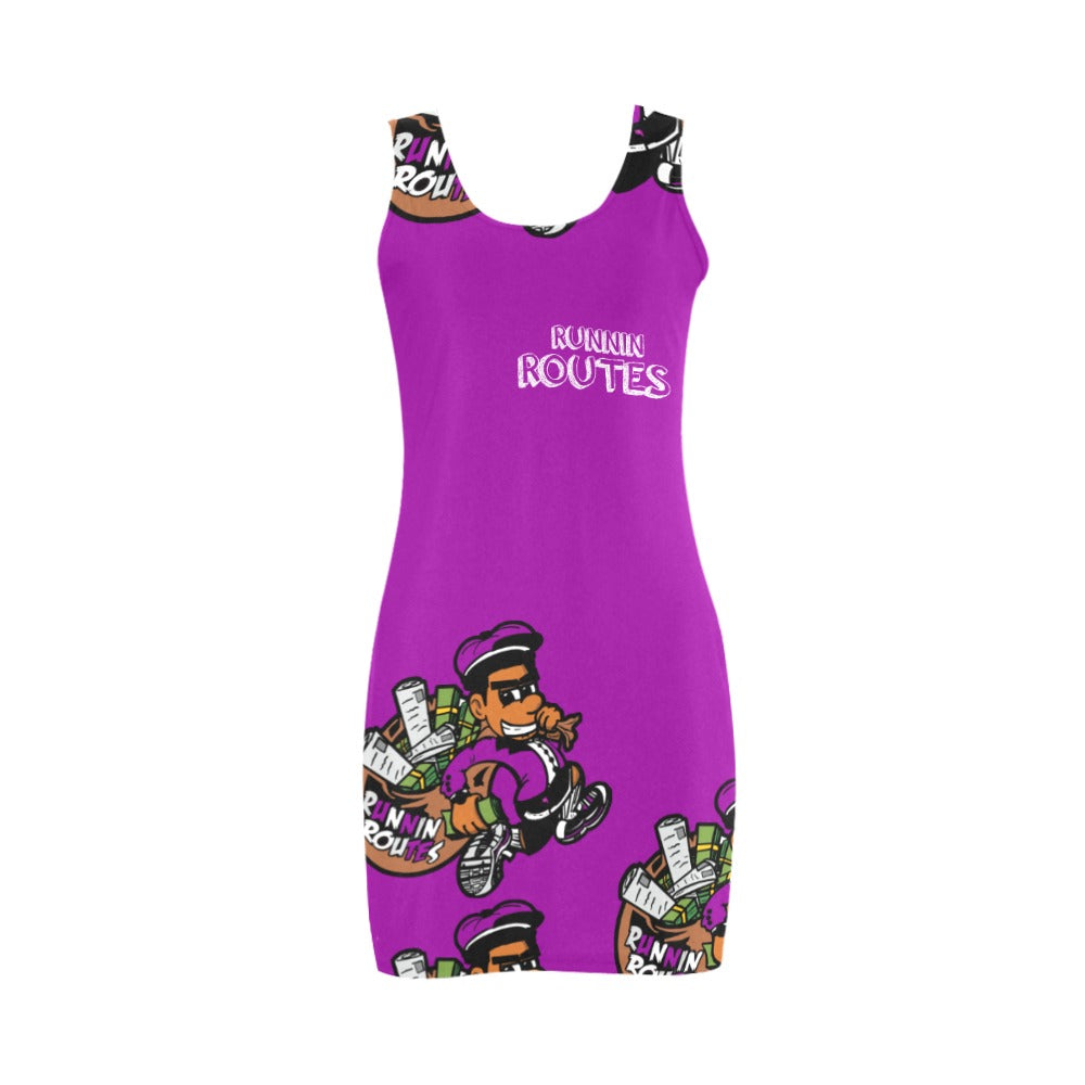 purple PURP Medea Vest Dress