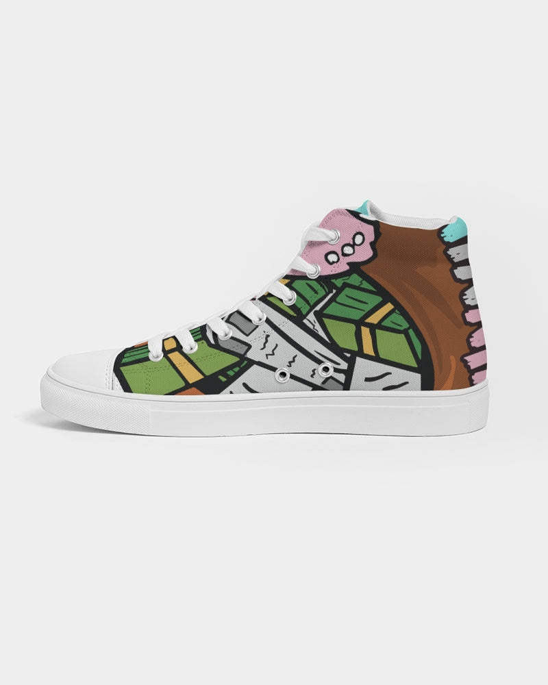 easter Women's Hightop Canvas Shoe