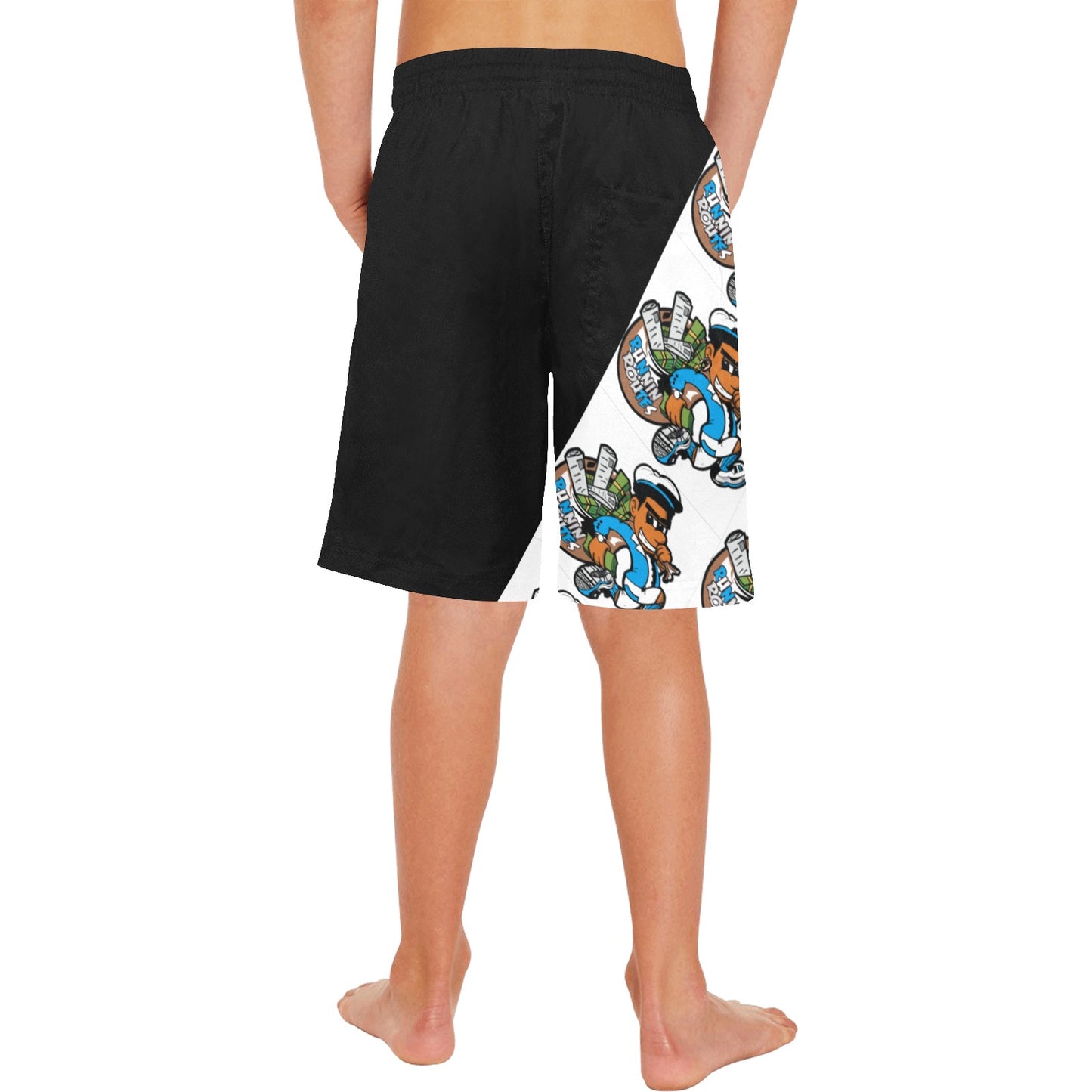 turq Boys' Causal Beach Shorts