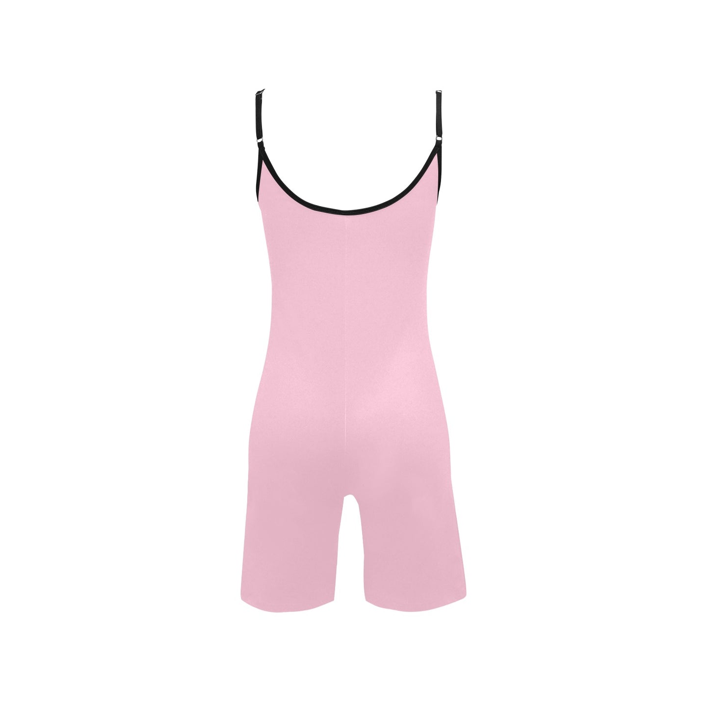 PINK N WHITE Women's Short Yoga Bodysuit