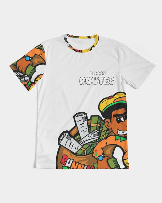 orange and yellow Men's Tee