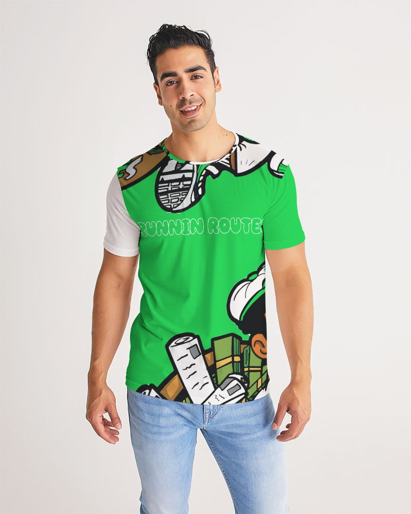 green bg Men's Tee