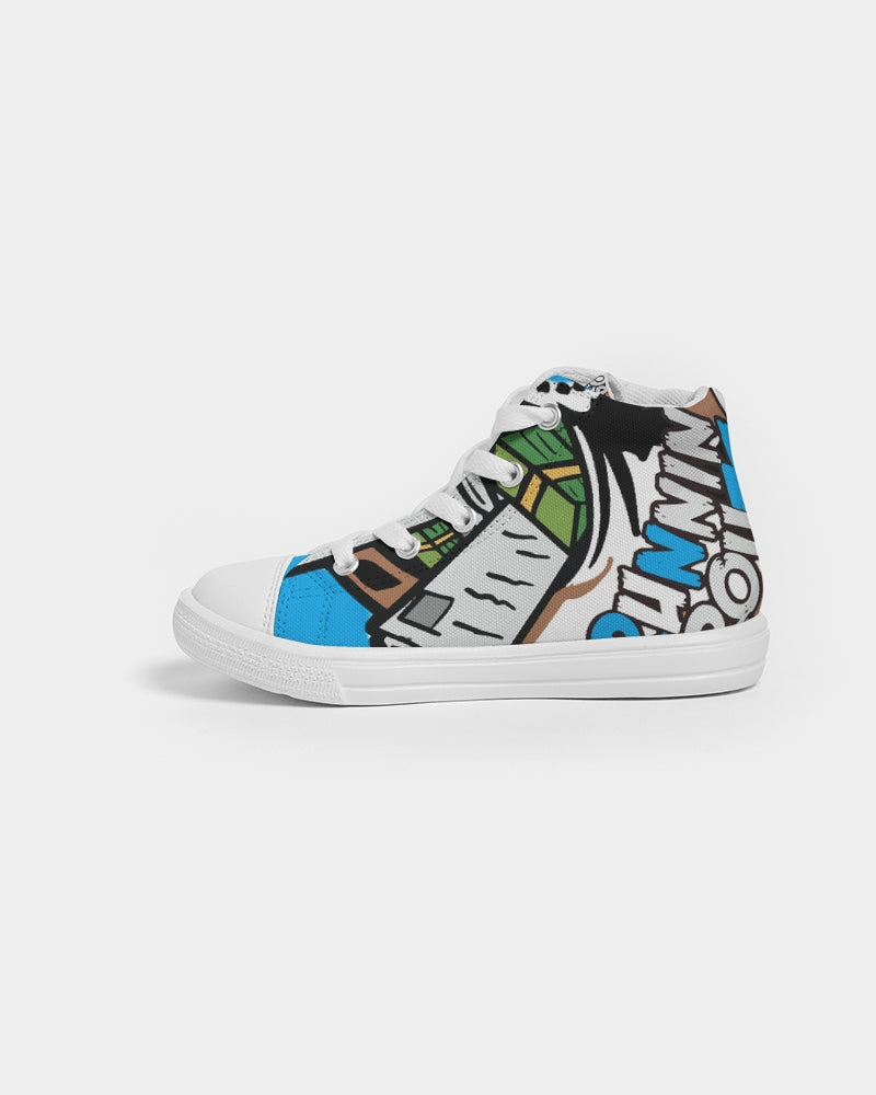 TRU BLUE Kids Hightop Canvas Shoe