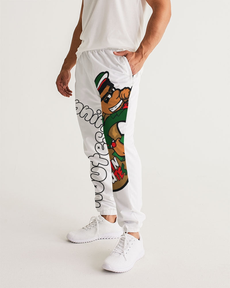 green and red Men's Track Pants