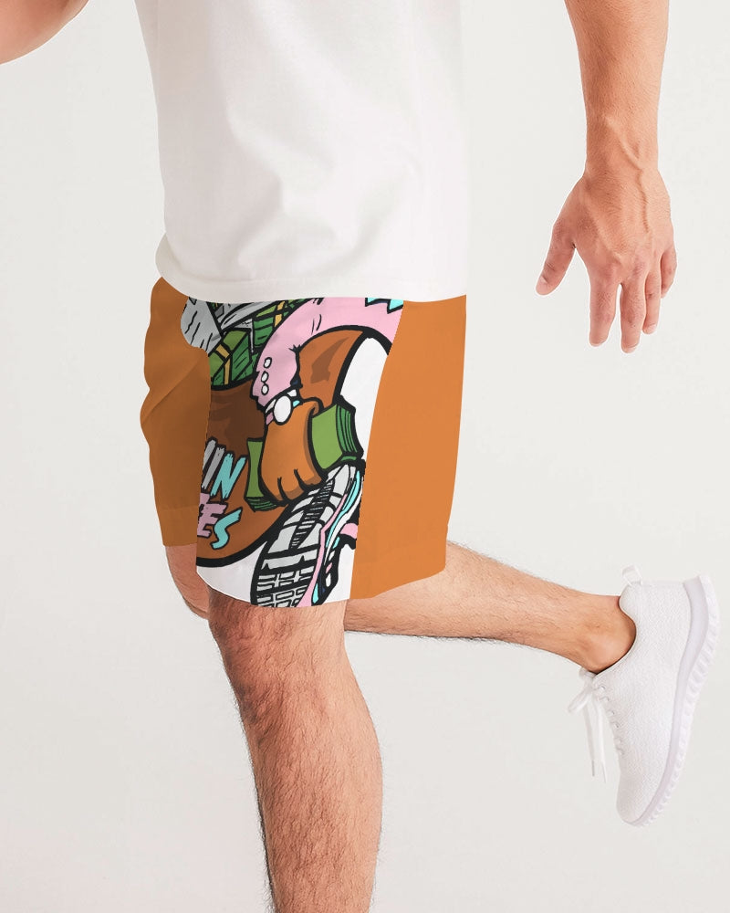 BROWN Men's Jogger Shorts