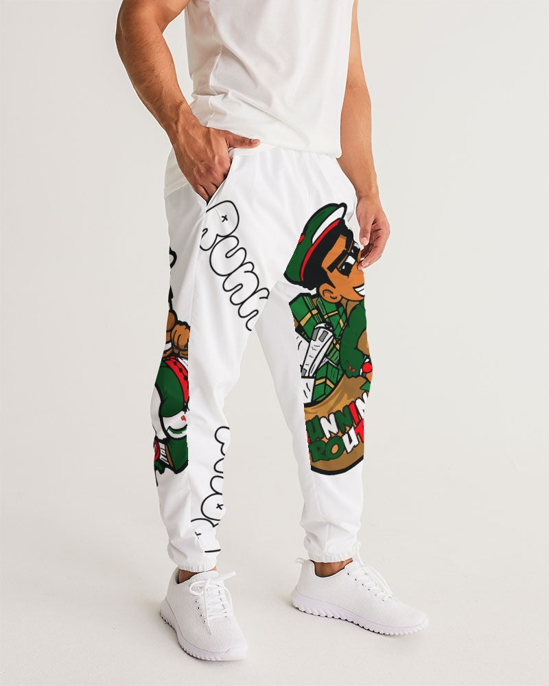 green and red Men's Track Pants