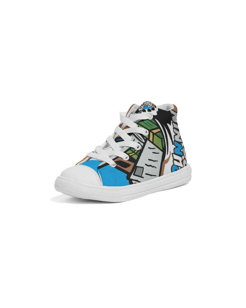 TRU BLUE Kids Hightop Canvas Shoe