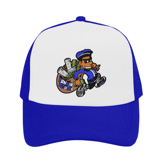 royal blue logo Trucker Hat