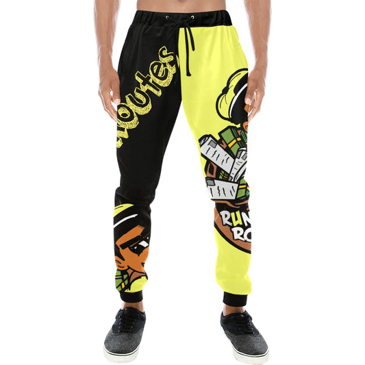 yellow cab Men's All Over Print Sweatpants