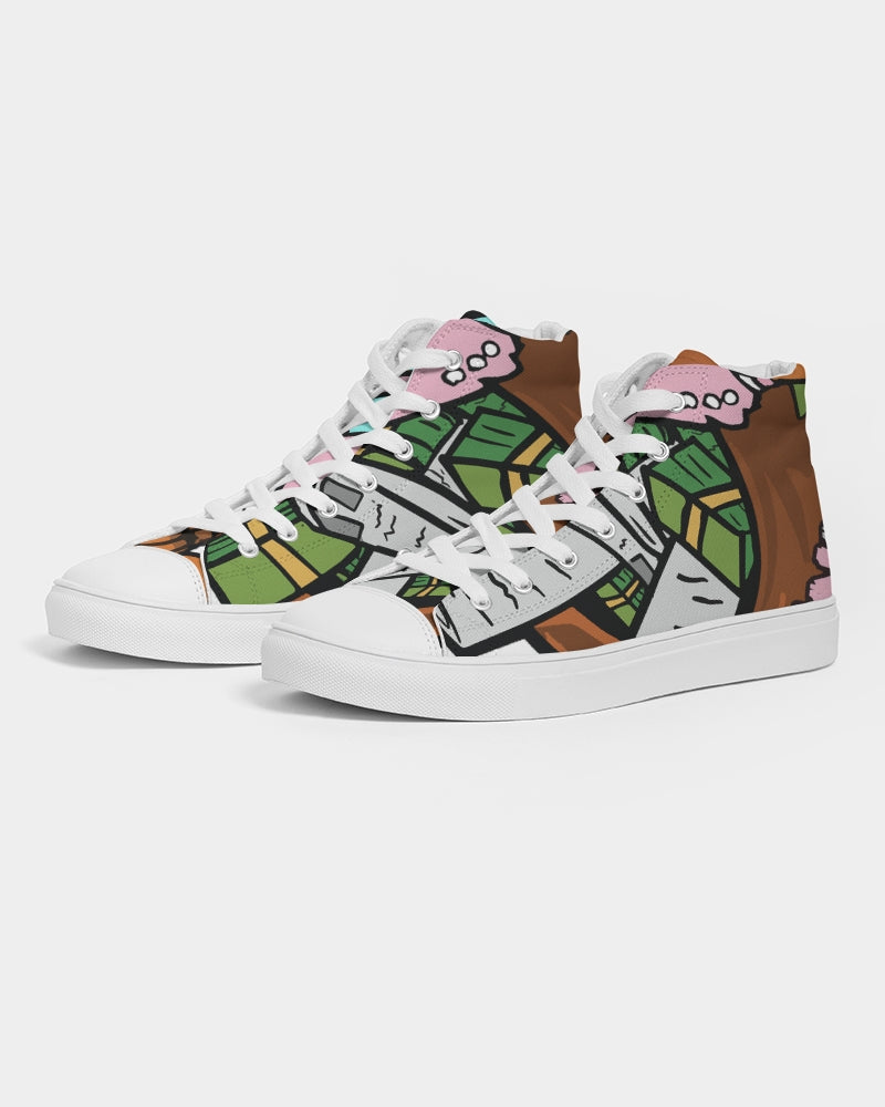 easter Women's Hightop Canvas Shoe