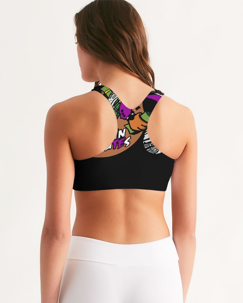 BLK Women's Seamless Sports Bra