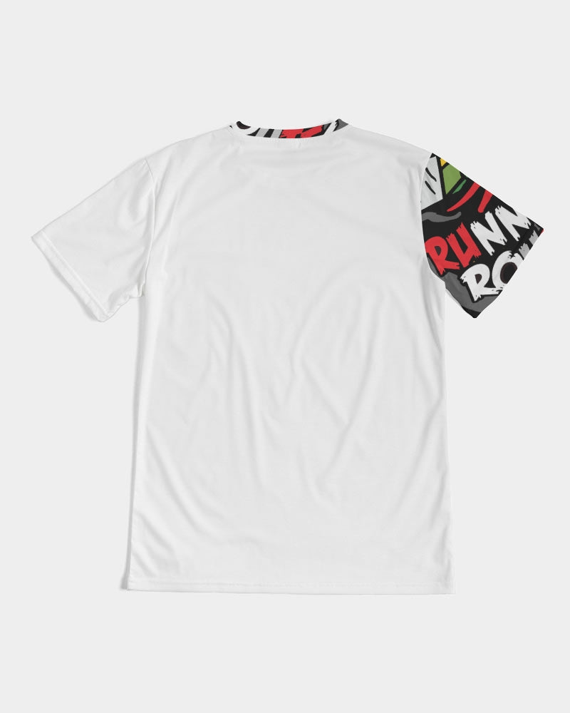 red n blk Men's Tee