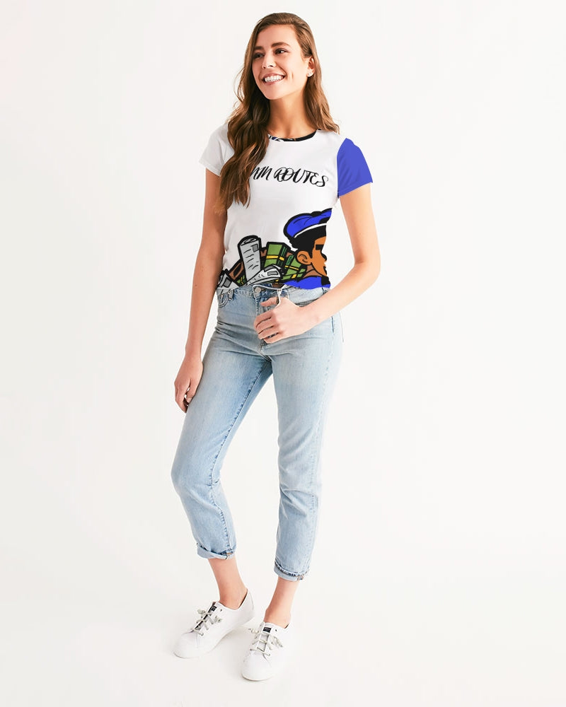 royal blue logo Women's Tee