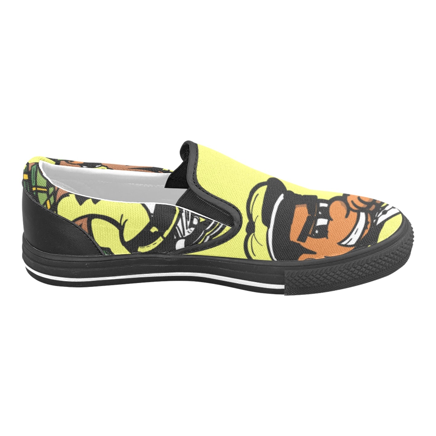 yellow cab Slip-on Canvas Shoes for Kid