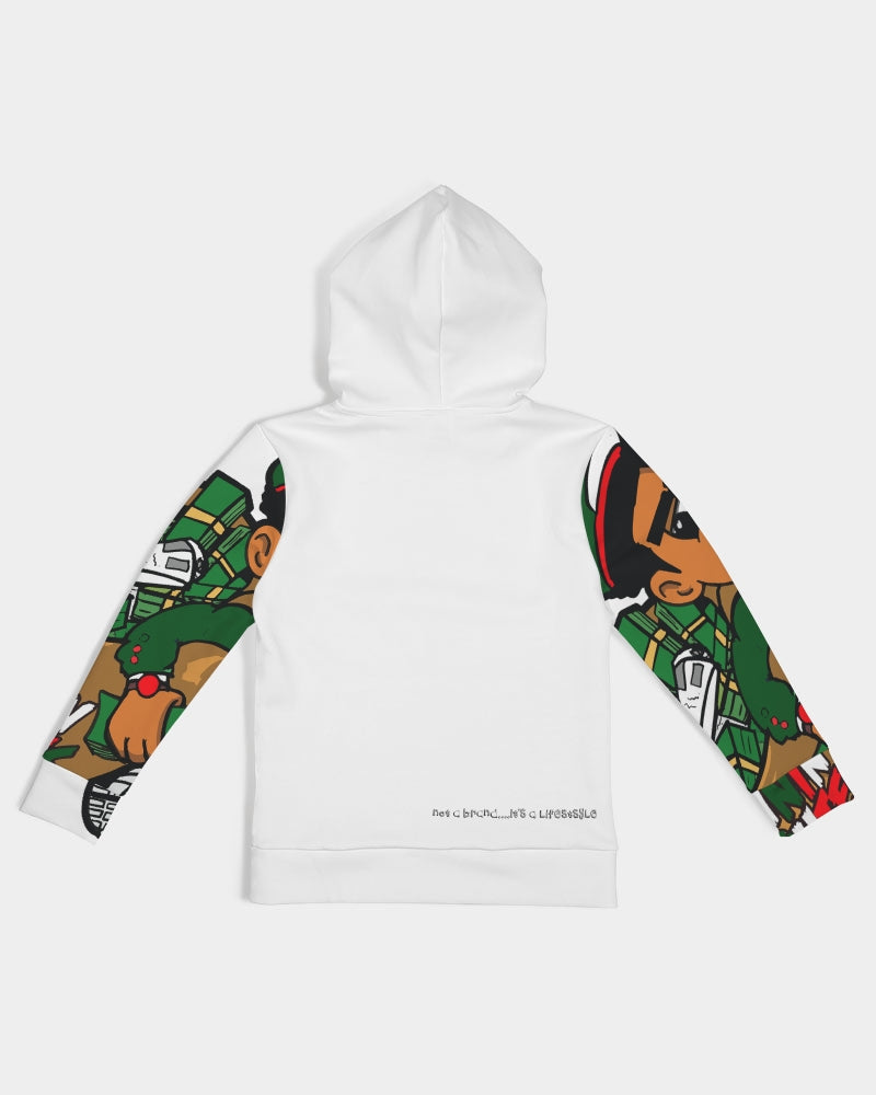 green and red Kids Hoodie