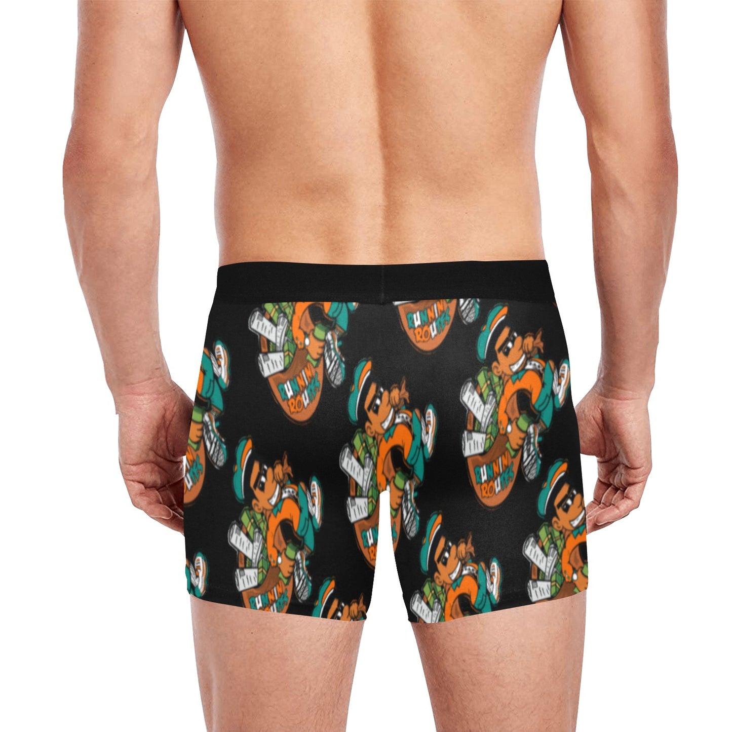 miami Men's Boxer Briefs with Inner Pocket