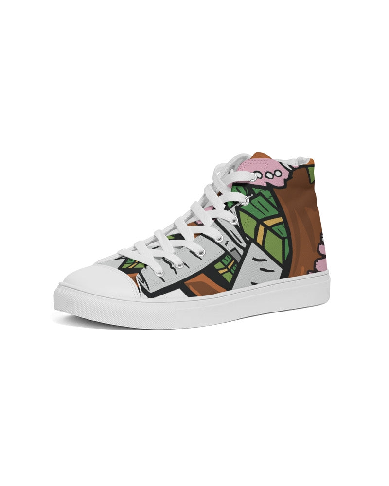 easter Women's Hightop Canvas Shoe