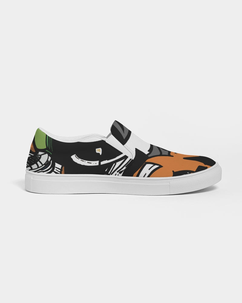 BLACK Men's Slip-On Canvas Shoe