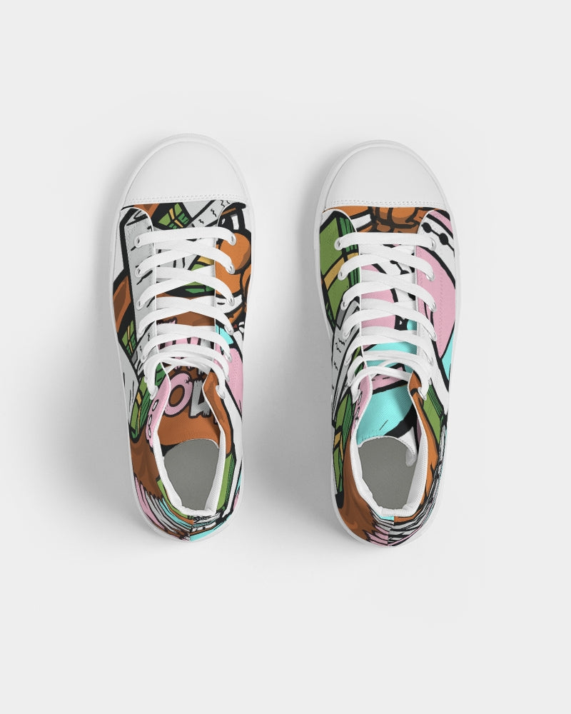 easter Women's Hightop Canvas Shoe