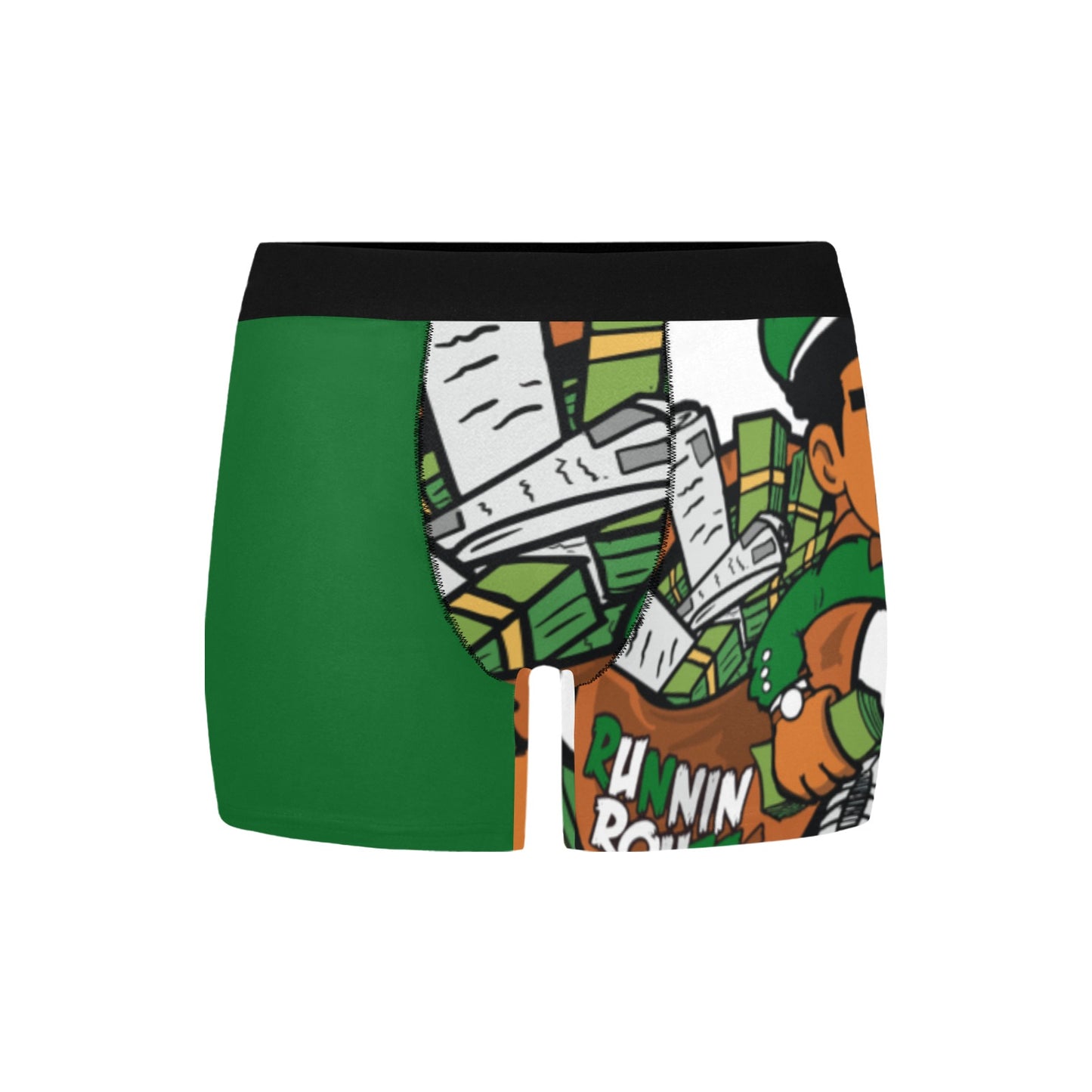 army Men's Boxer Briefs with Inner Pocket