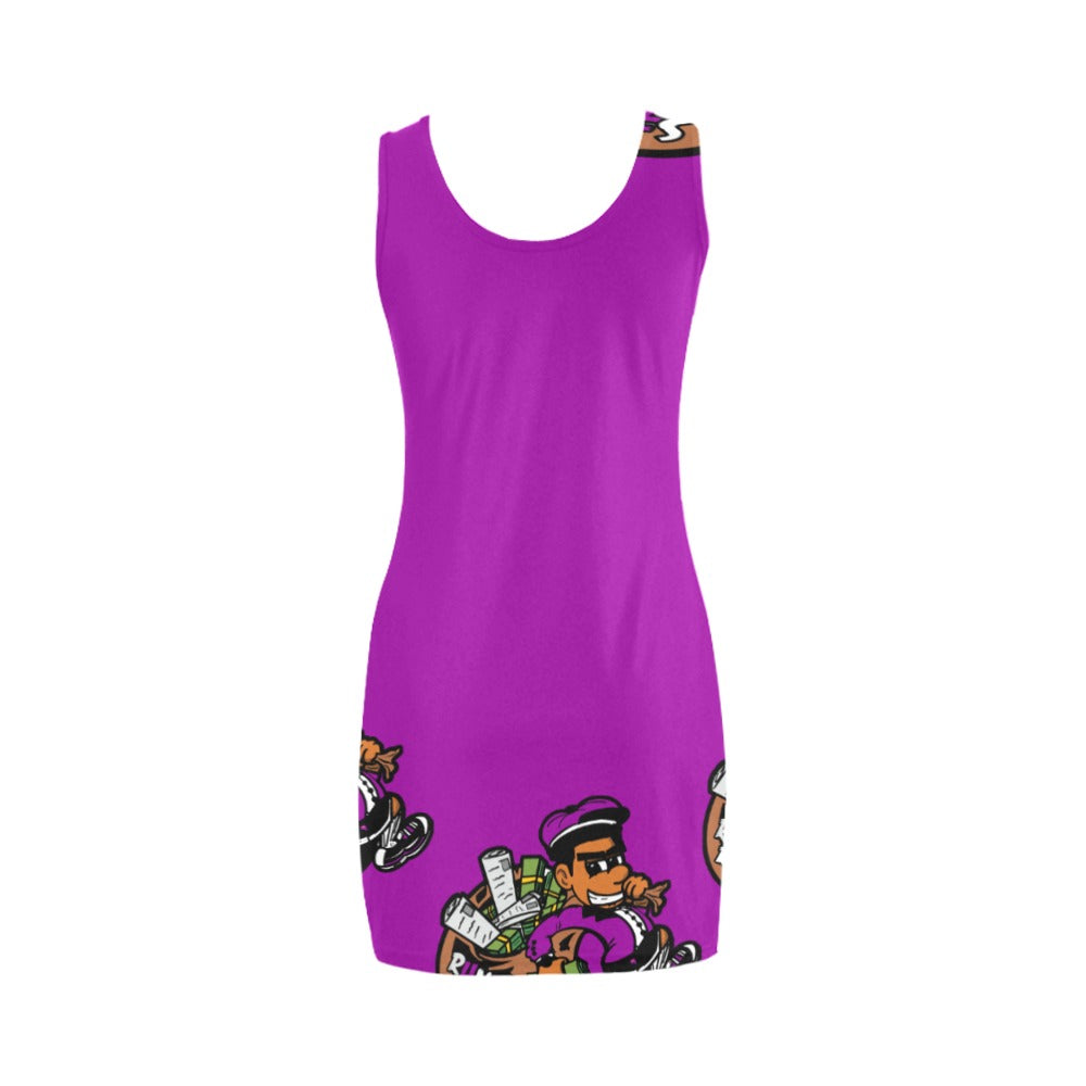 purple PURP Medea Vest Dress