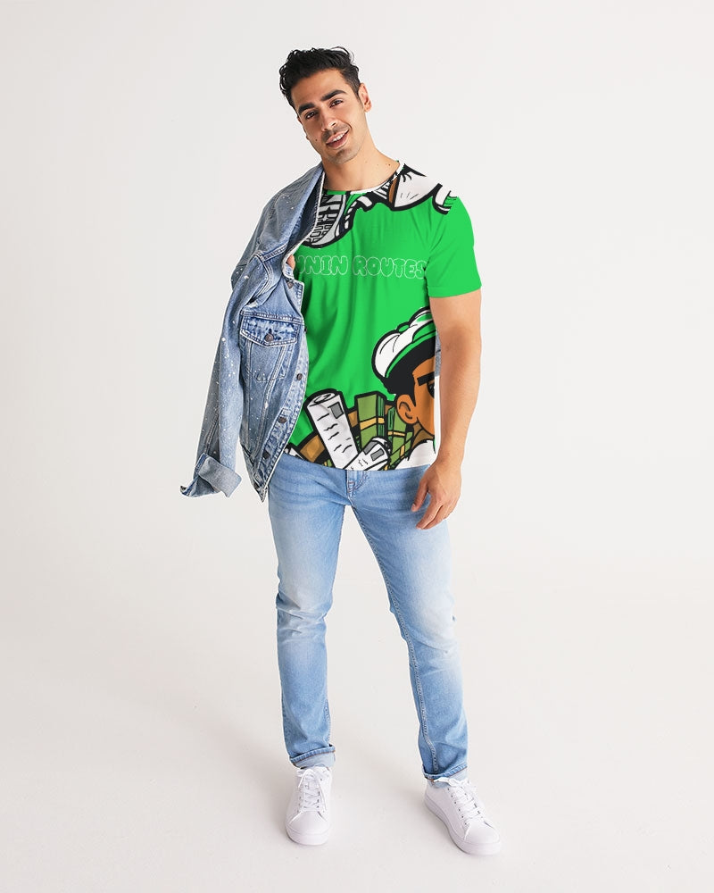 green bg Men's Tee