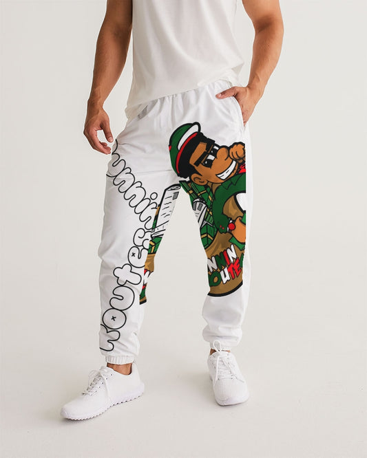 green and red Men's Track Pants