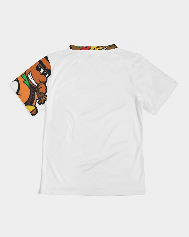 orange and yellow Kids Tee