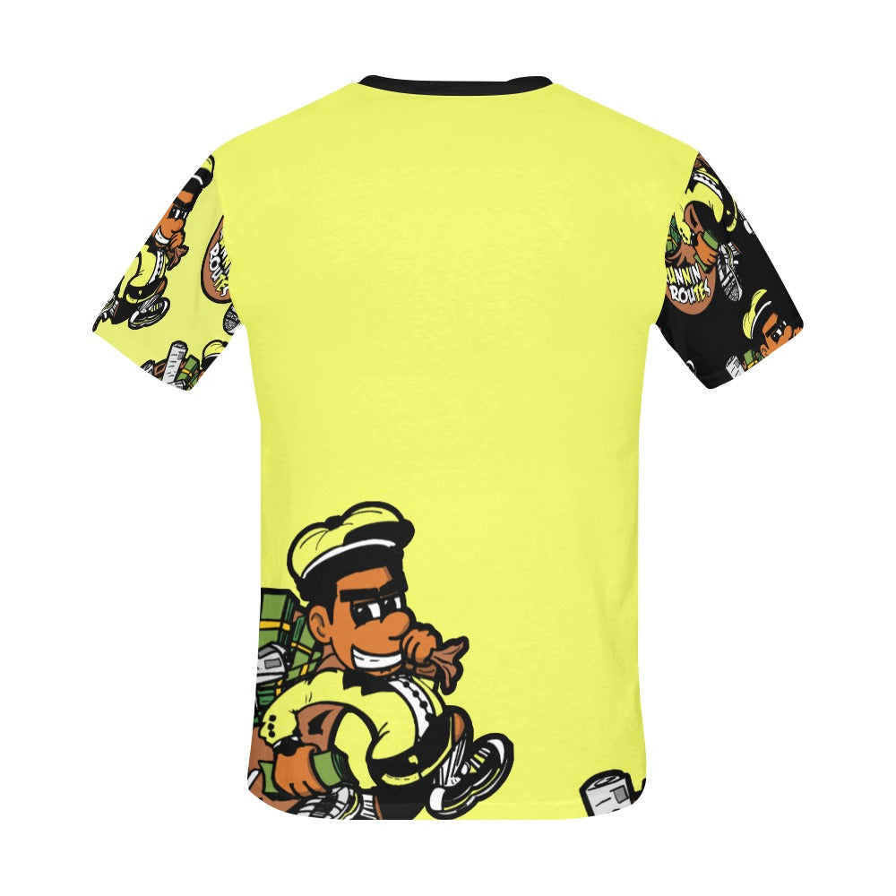 yellow cab All Over Print T-Shirt for Men