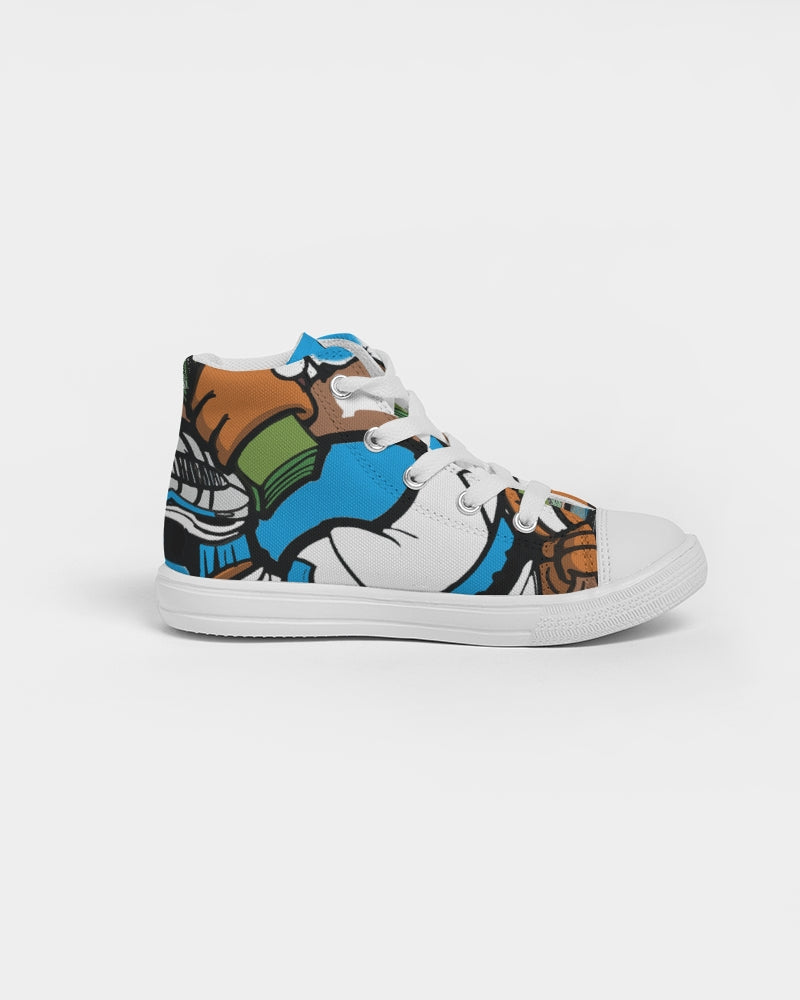 TRU BLUE Kids Hightop Canvas Shoe