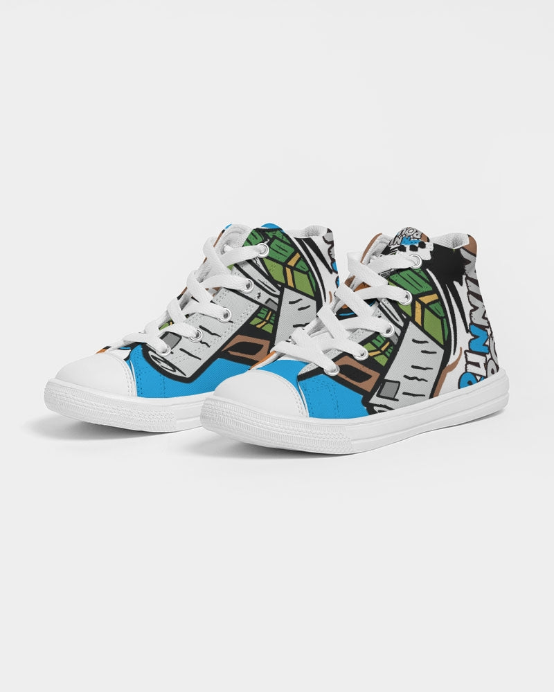 TRU BLUE Kids Hightop Canvas Shoe