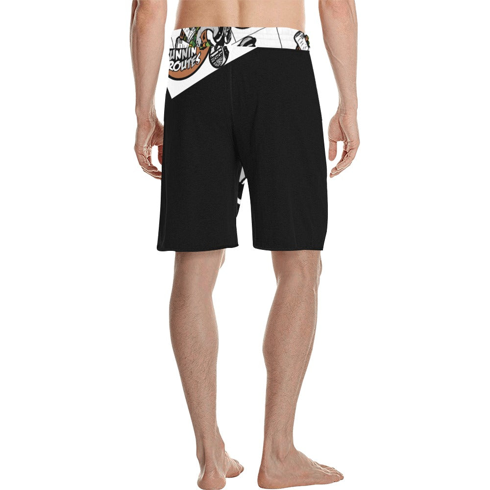 raiders Men's All Over Print Casual Shorts