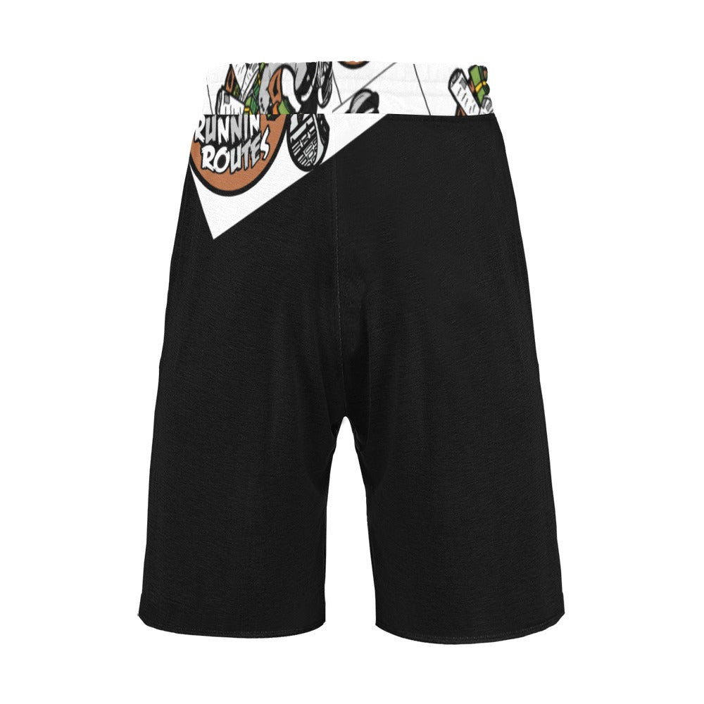 raiders Men's All Over Print Casual Shorts