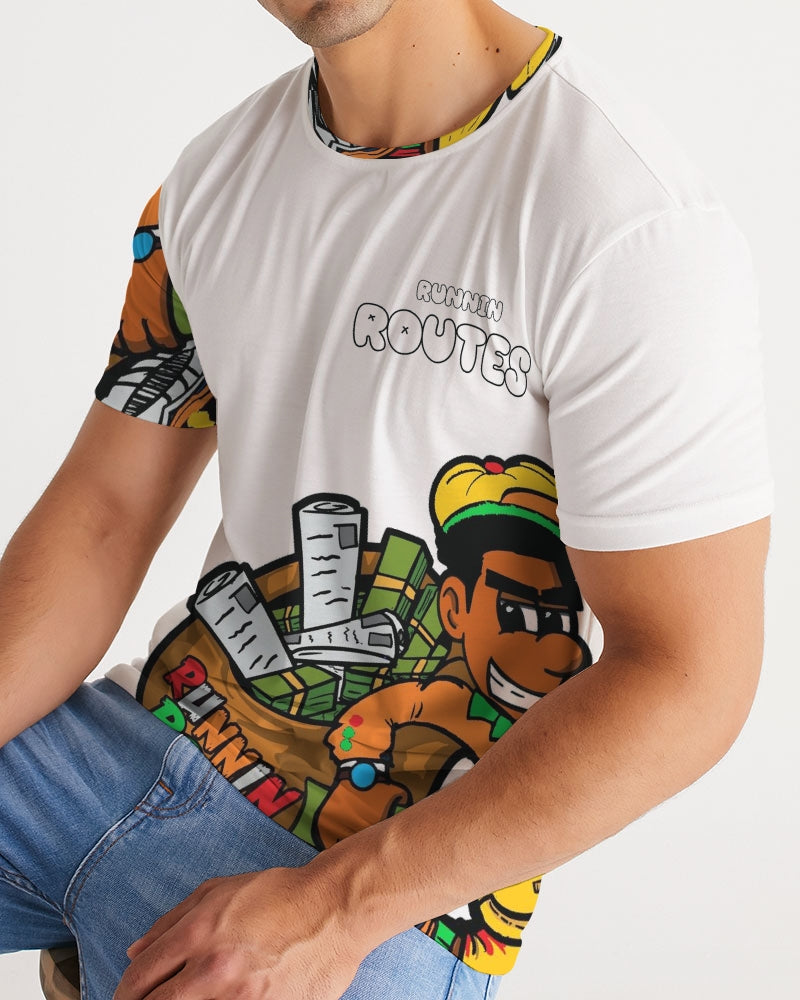 orange and yellow Men's Tee