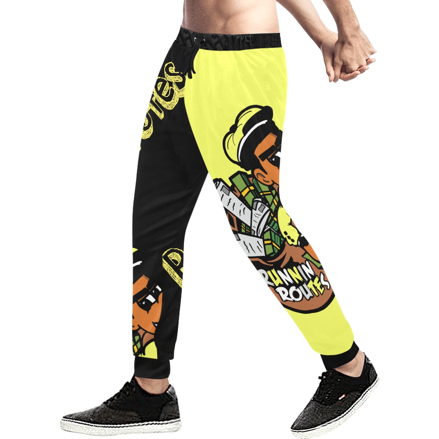 yellow cab Men's All Over Print Sweatpants