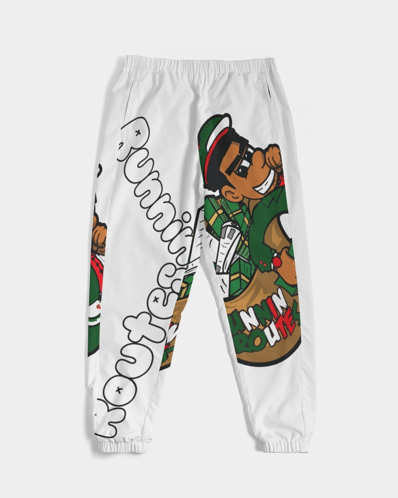 green and red Men's Track Pants