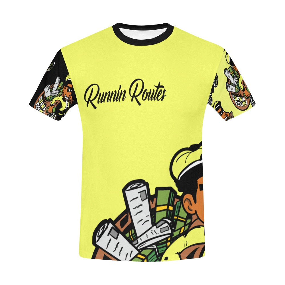 yellow cab All Over Print T-Shirt for Men