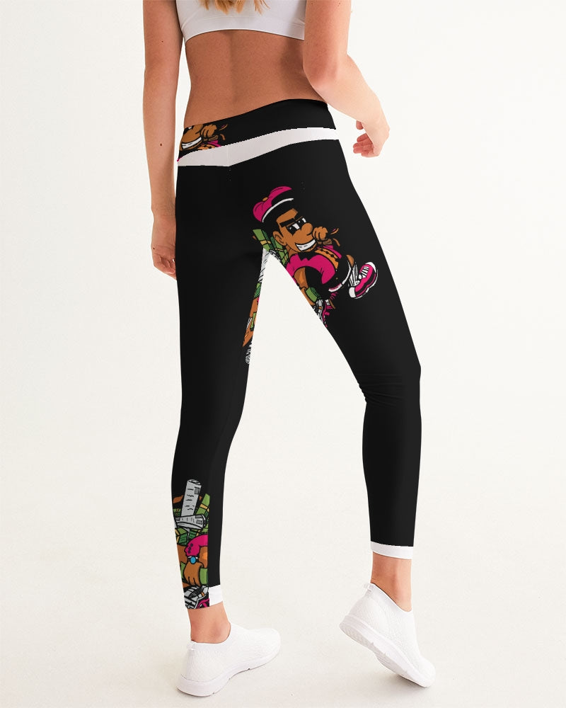 BLACK Women's Yoga Pants