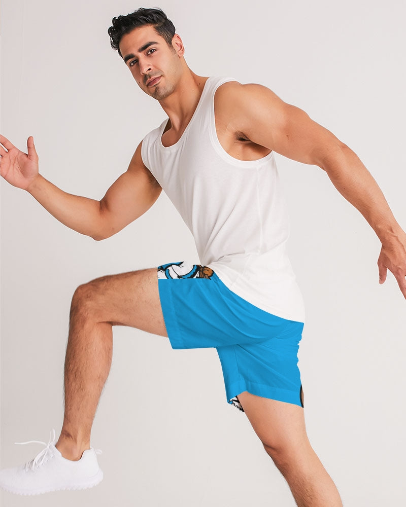 BLUE BG Men's Jogger Shorts