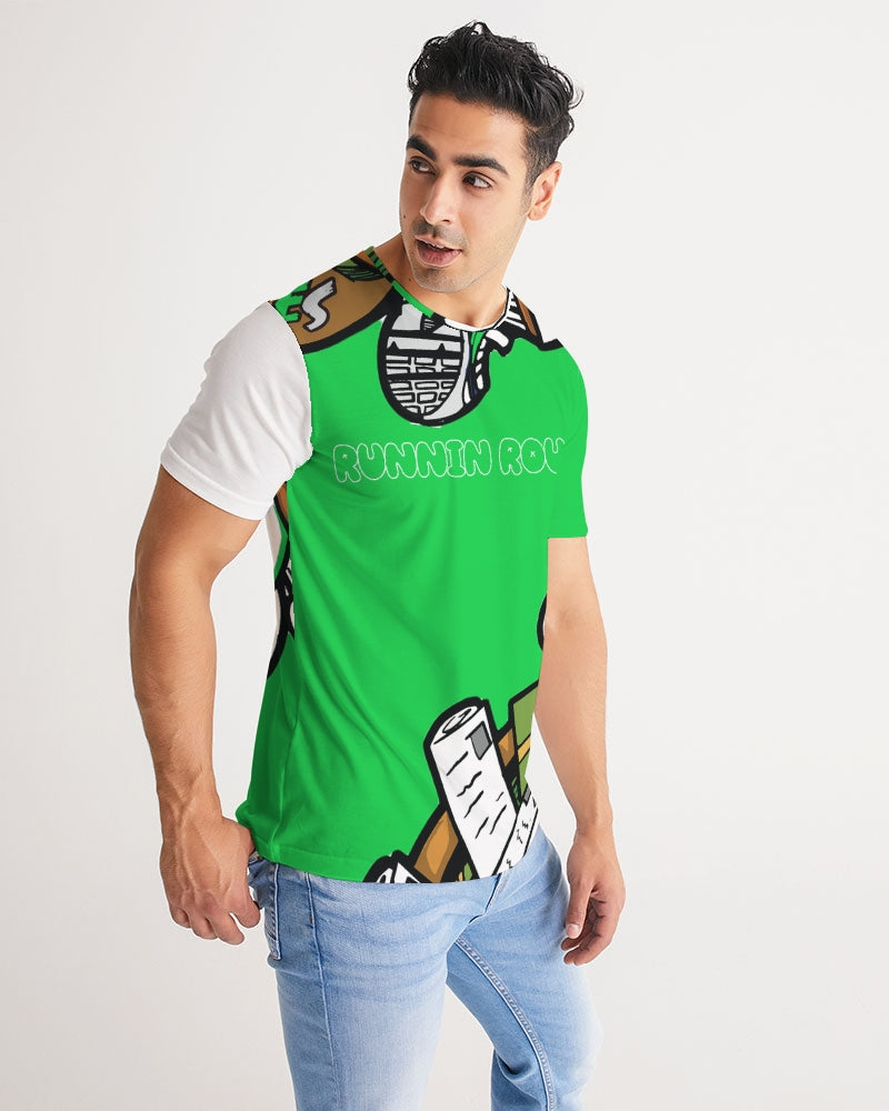 green bg Men's Tee