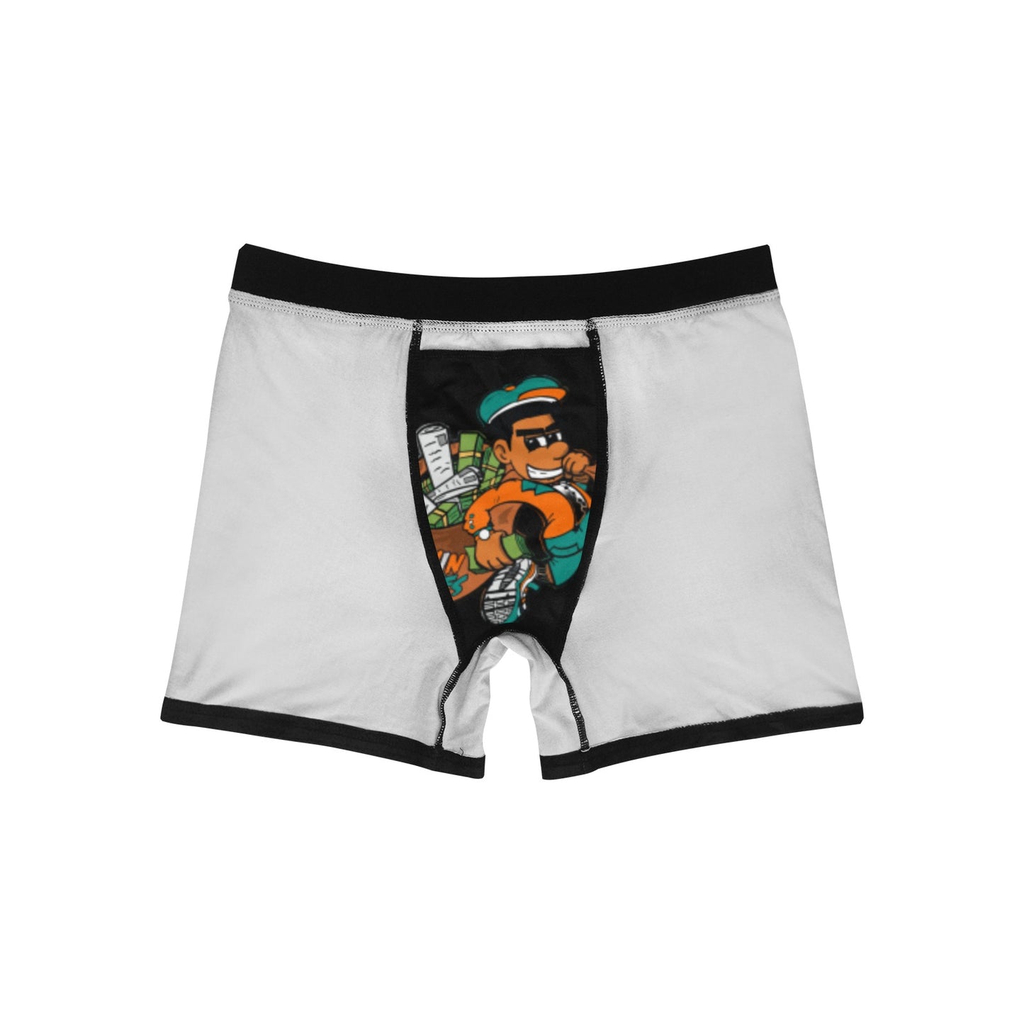 miami Men's Boxer Briefs with Inner Pocket