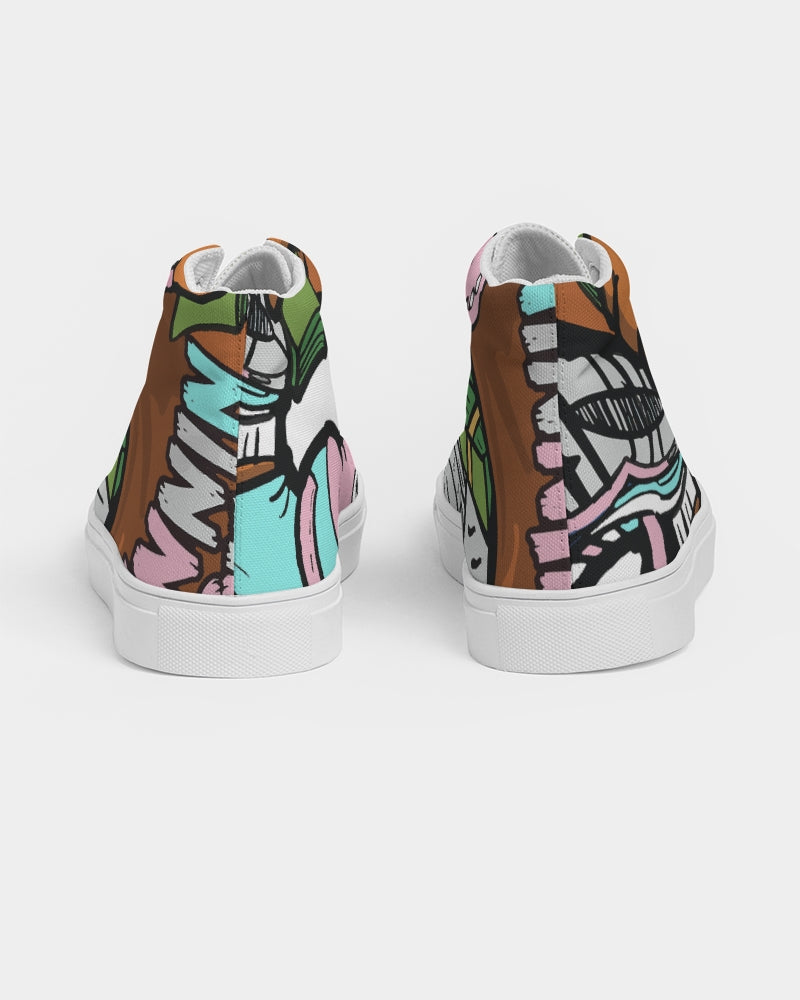 easter Women's Hightop Canvas Shoe