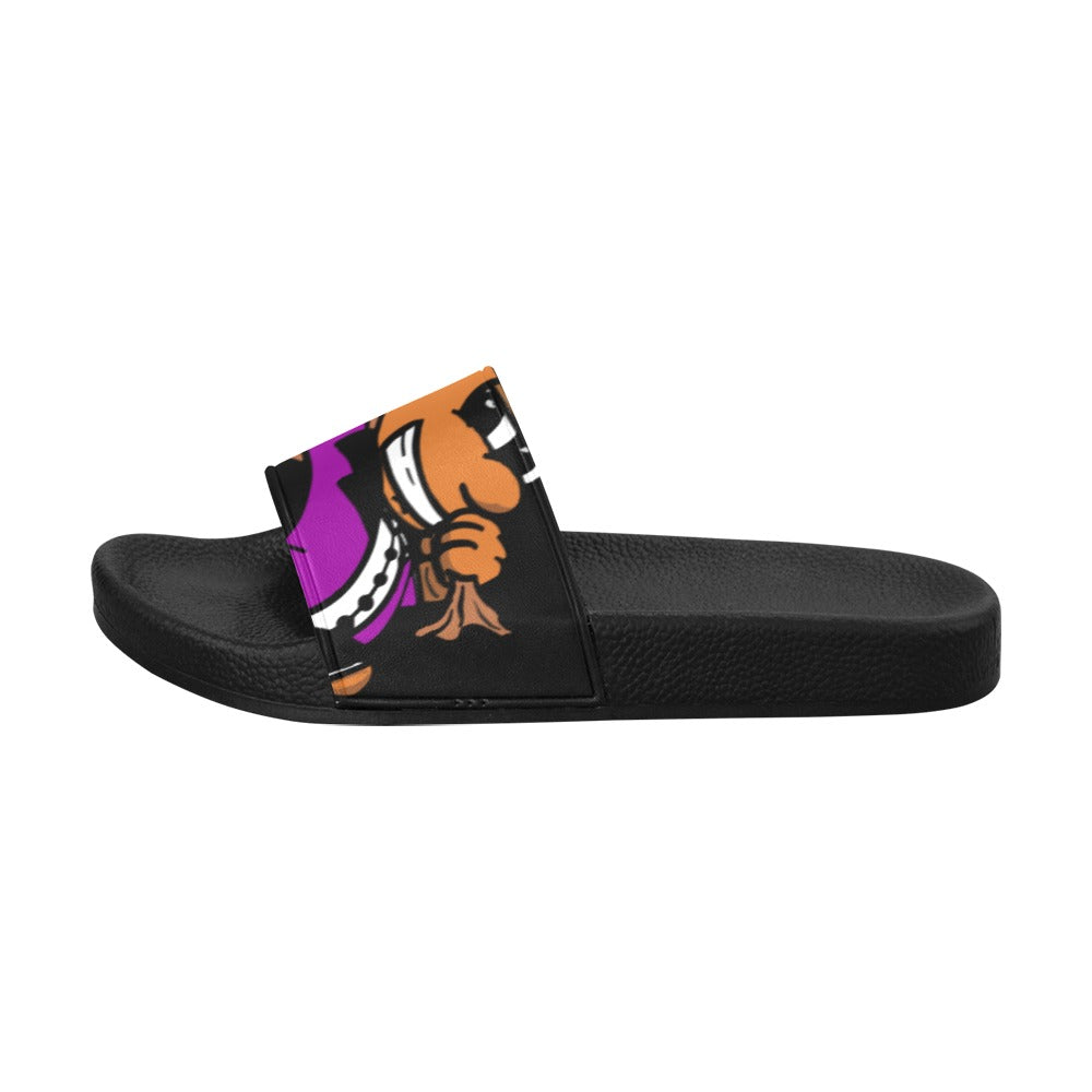 purple (2) Men's Slide Sandals (Model 057)