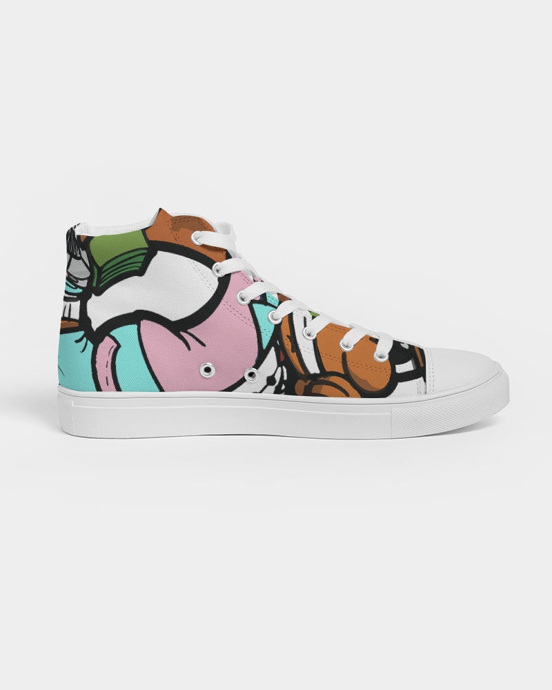 easter Women's Hightop Canvas Shoe