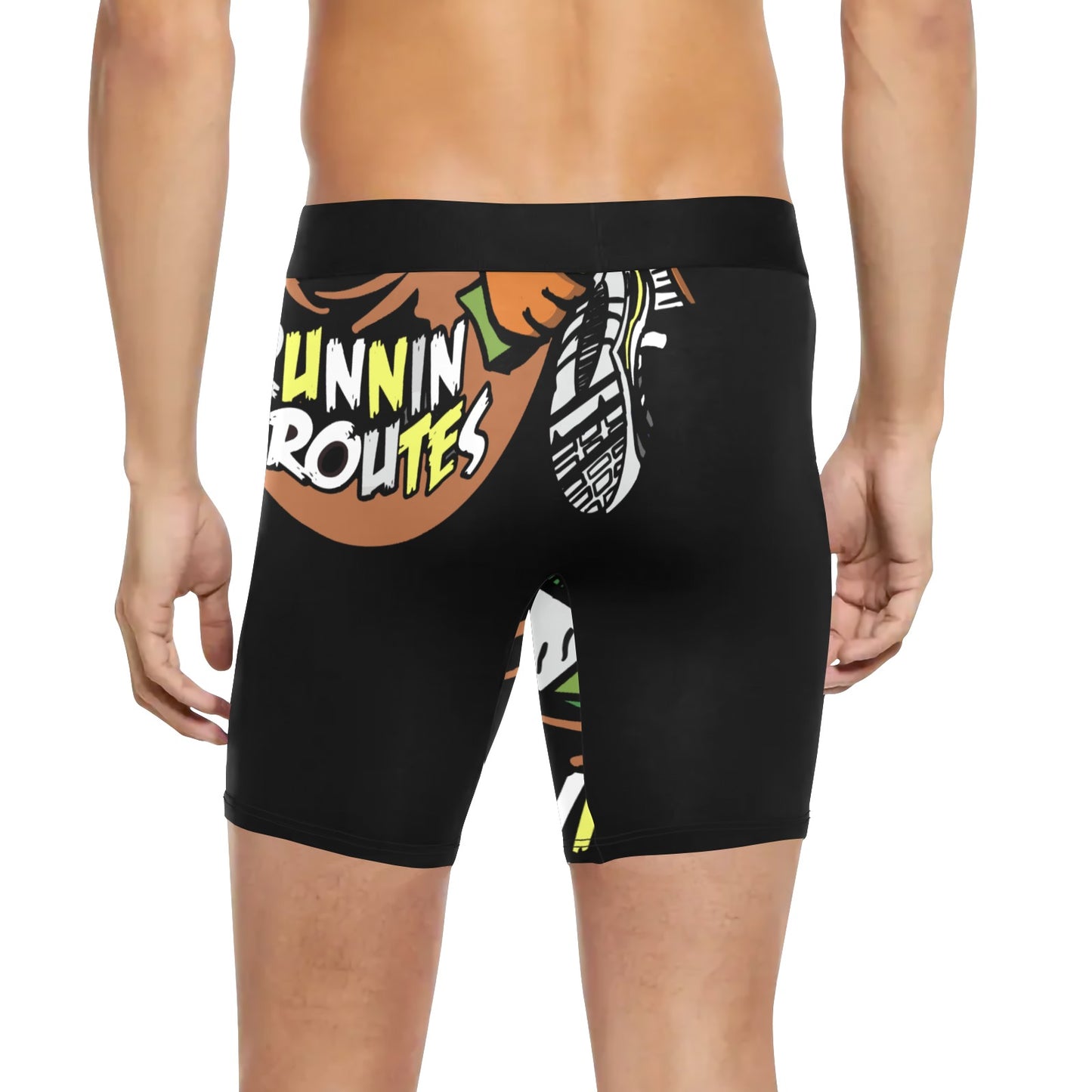 yellow cab Men's Long Leg Boxer Briefs